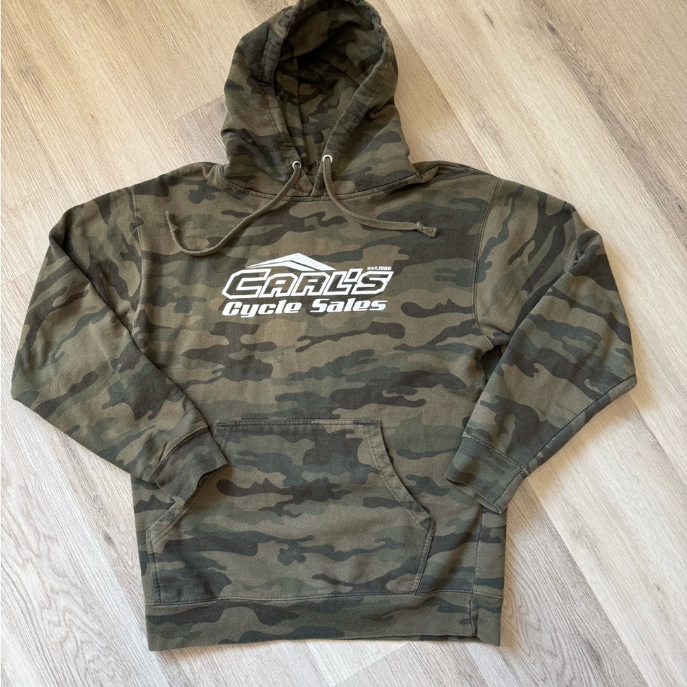 Camouflage Hoodie- Carl’s Cycle Sales